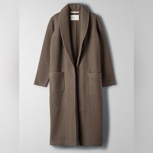 Aritzia Luxe Lounge Wool Coat